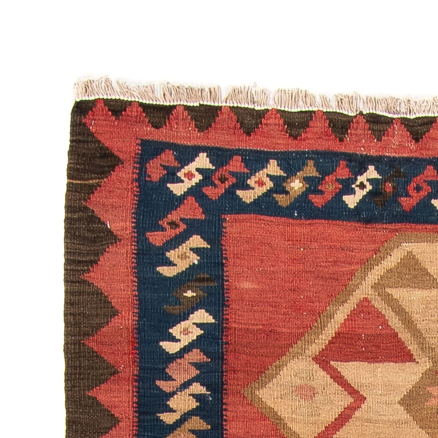 Kelim Teppich - Old 200 x 110 cm - mehrfarbig - Image 3
