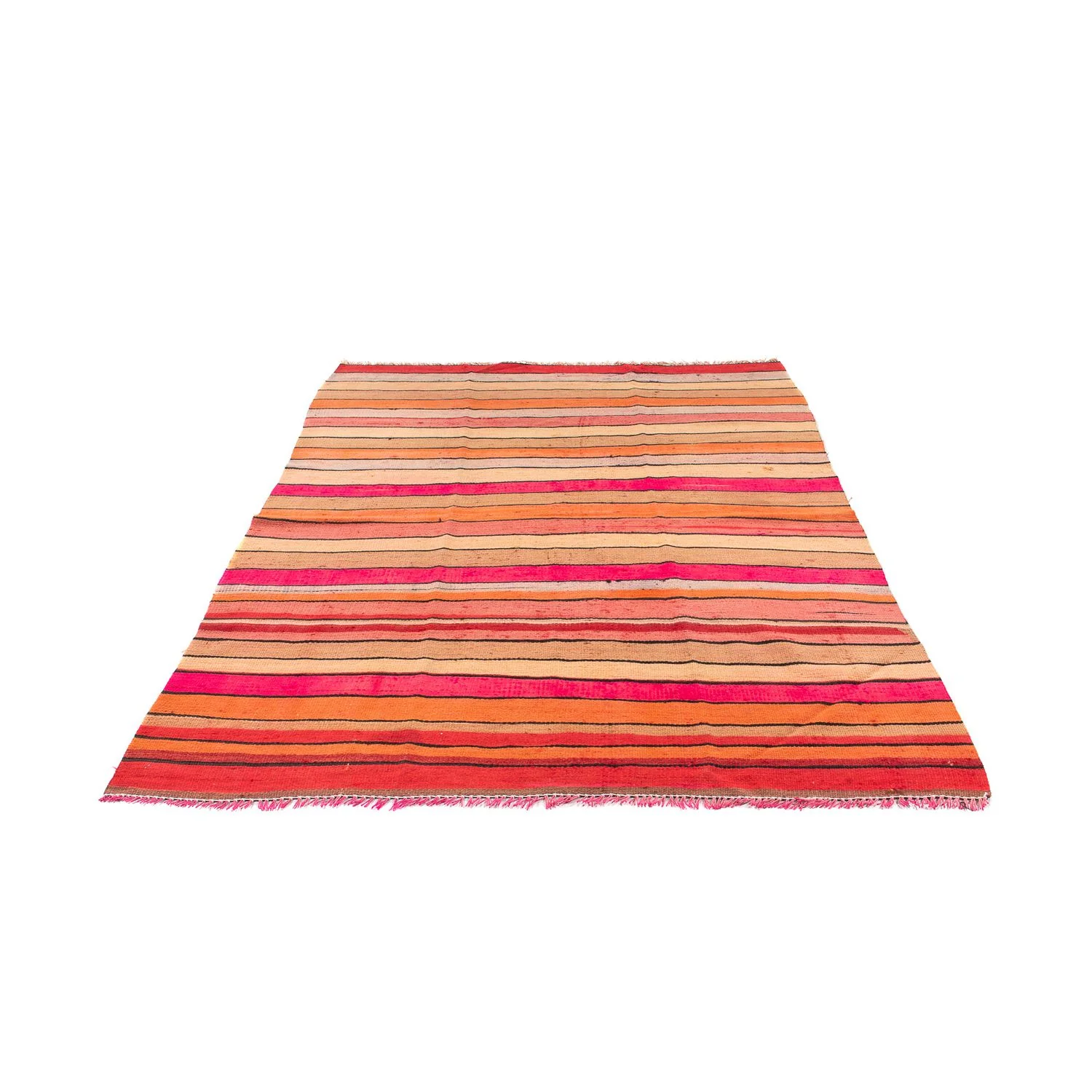 Kelim Teppich - Old 200 x 135 cm - mehrfarbig - Image 4