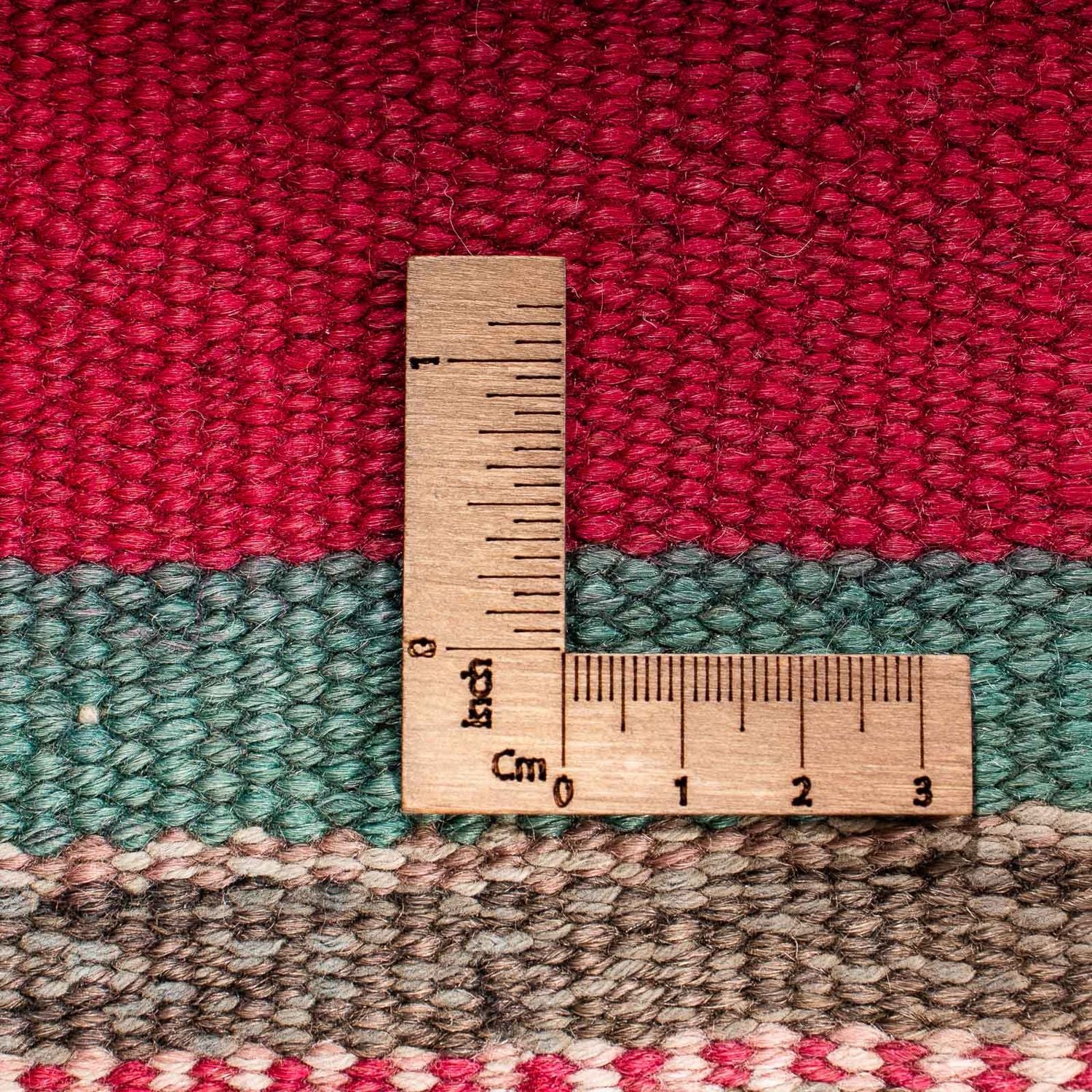 Kelim Teppich - Old 204 x 184 cm - mehrfarbig - Image 6