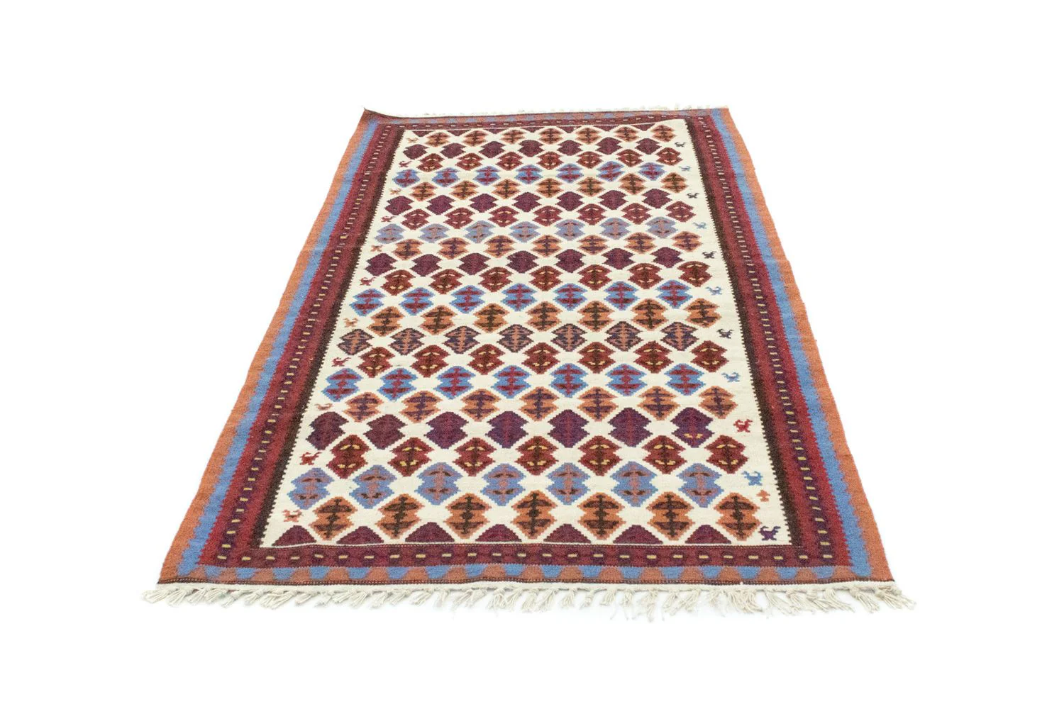Kelim Teppich Old 221x114cm - Image 4