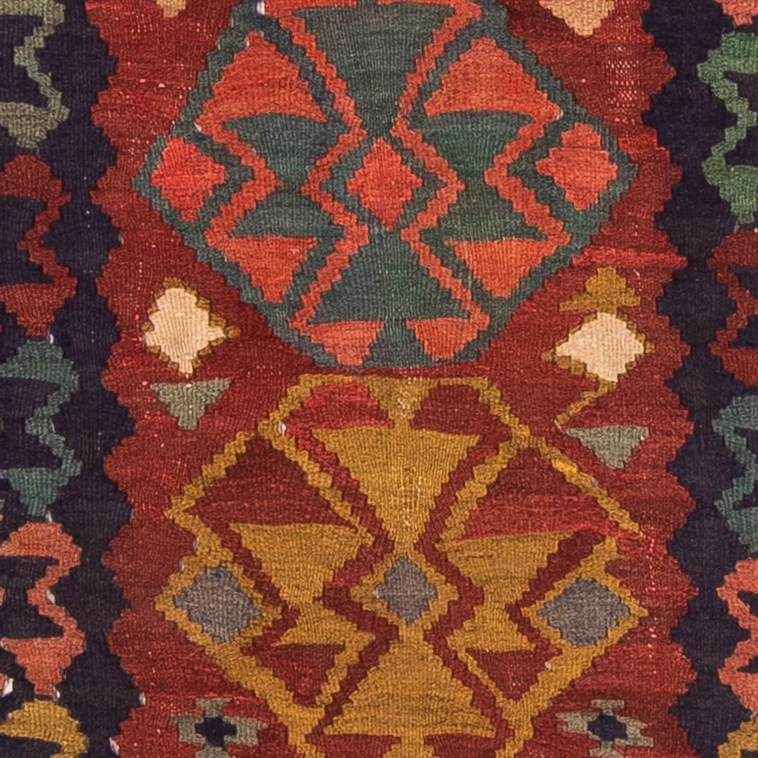 Kelim Teppich - Old 230 x 110 cm - mehrfarbig - Image 2