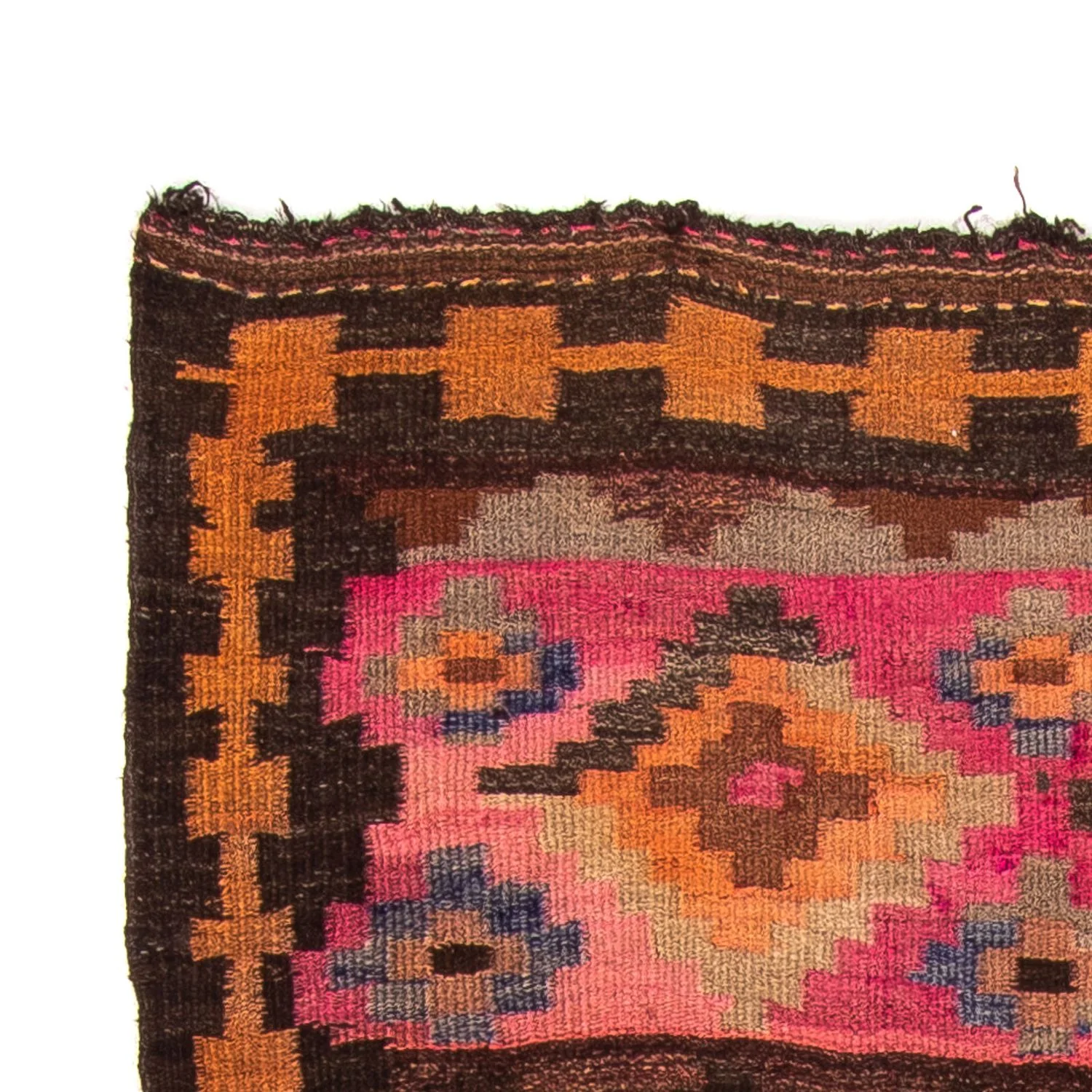 Kelim Teppich - Old 260 x 120 cm - mehrfarbig - Image 3