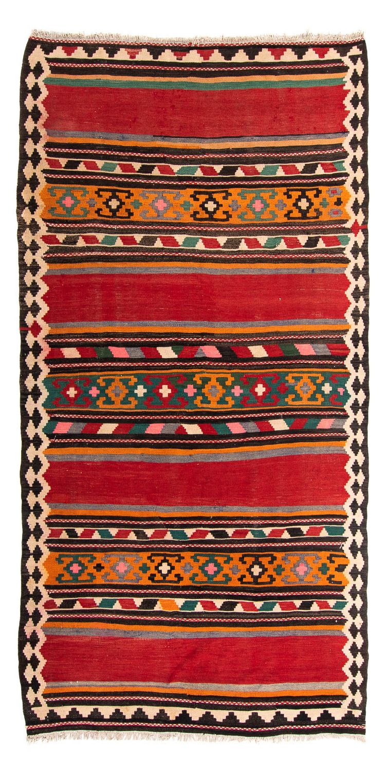 Kelim Teppich - Old 270 x 145 cm - mehrfarbig