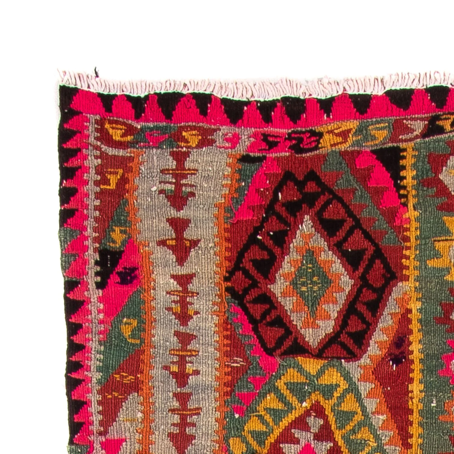 Kelim Teppich - Old 280 x 112 cm - mehrfarbig - Image 3