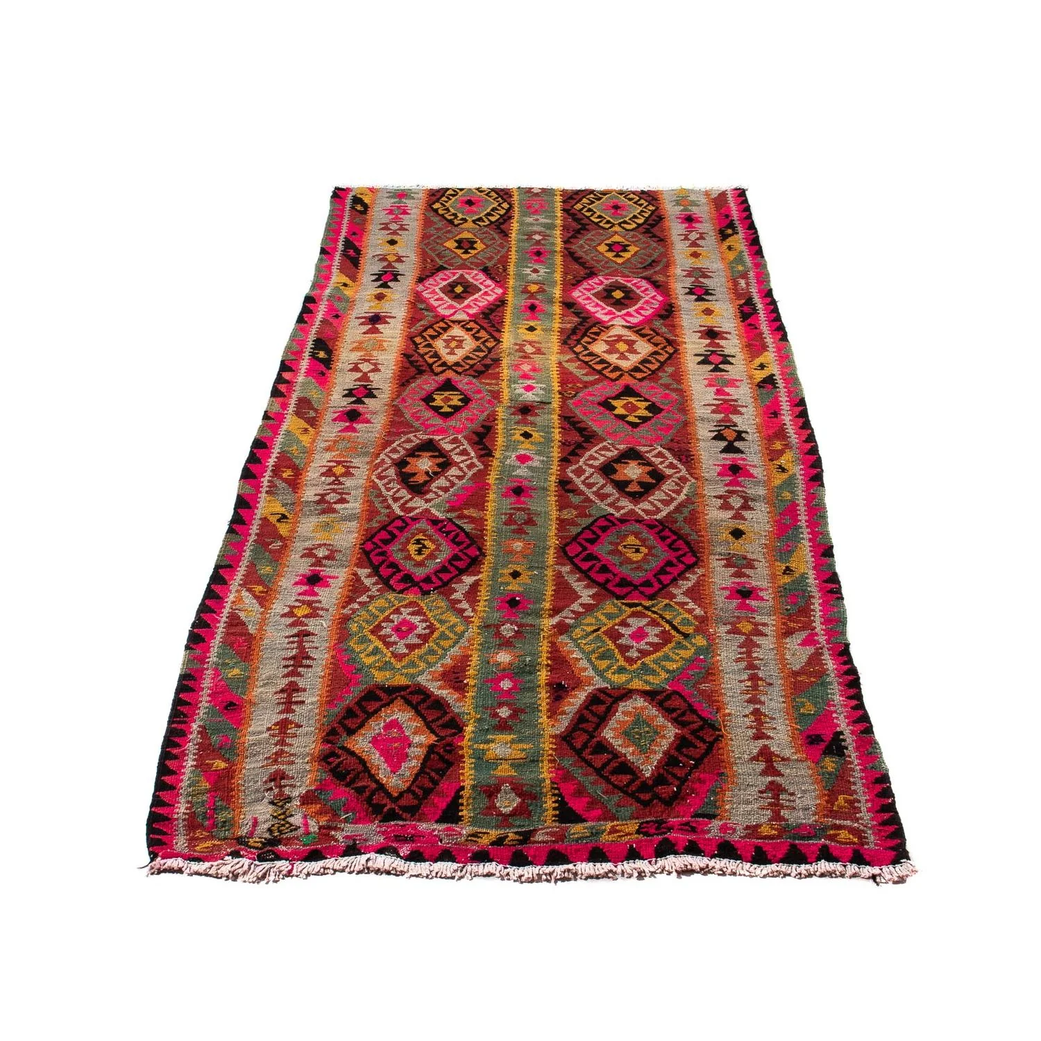 Kelim Teppich - Old 280 x 112 cm - mehrfarbig - Image 5