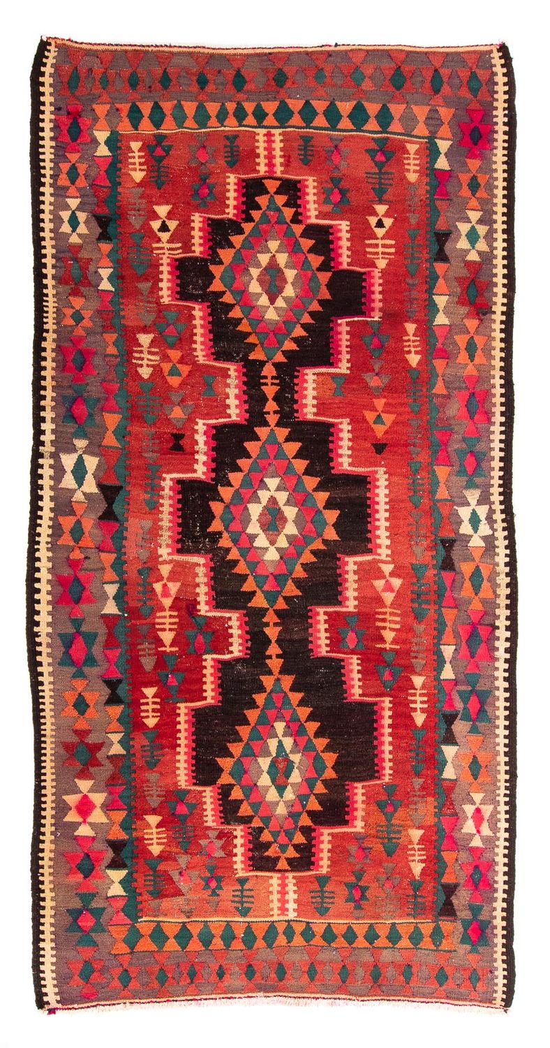 Kelim Teppich - Old 290 x 150 cm - mehrfarbig