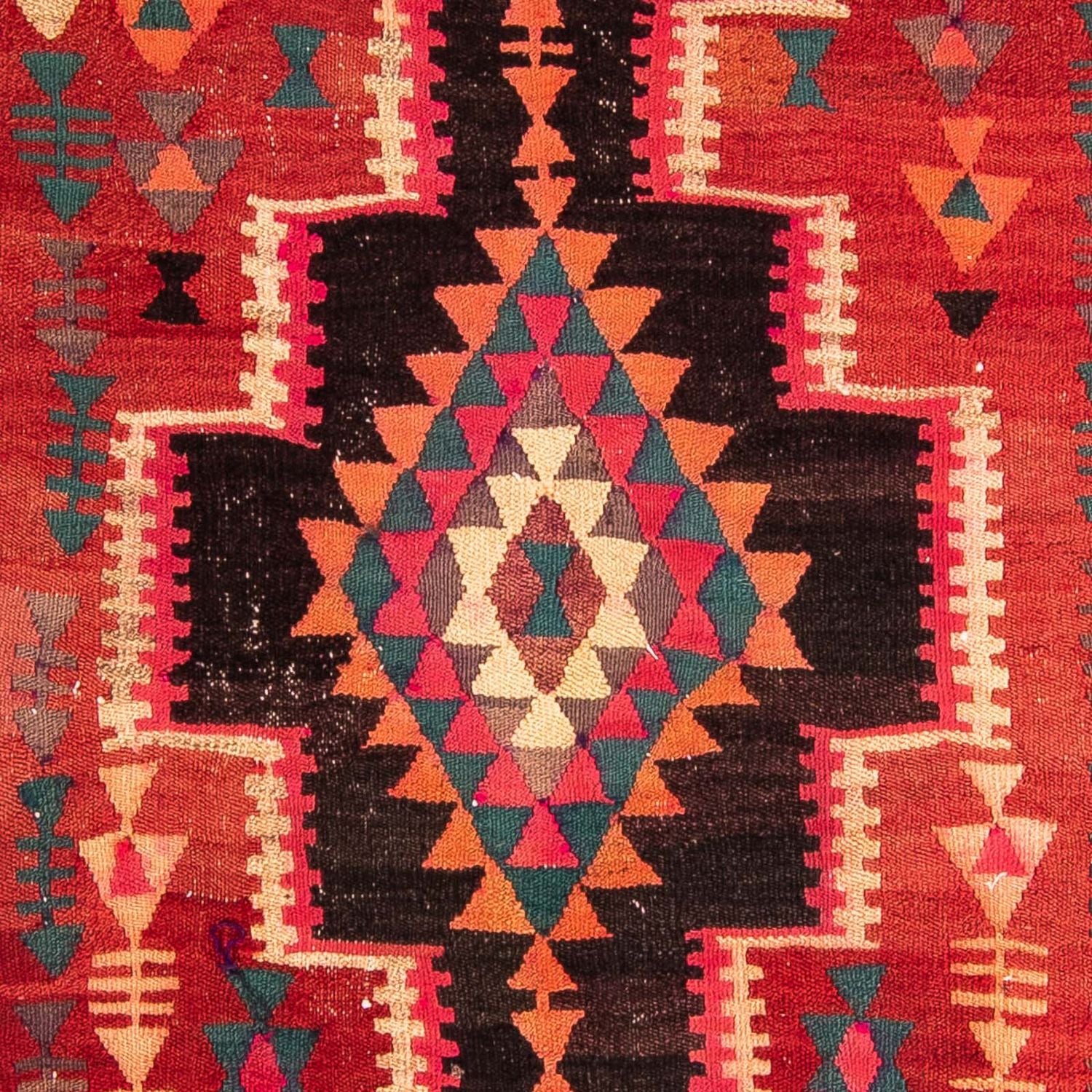 Kelim Teppich - Old 290 x 150 cm - mehrfarbig - Image 2
