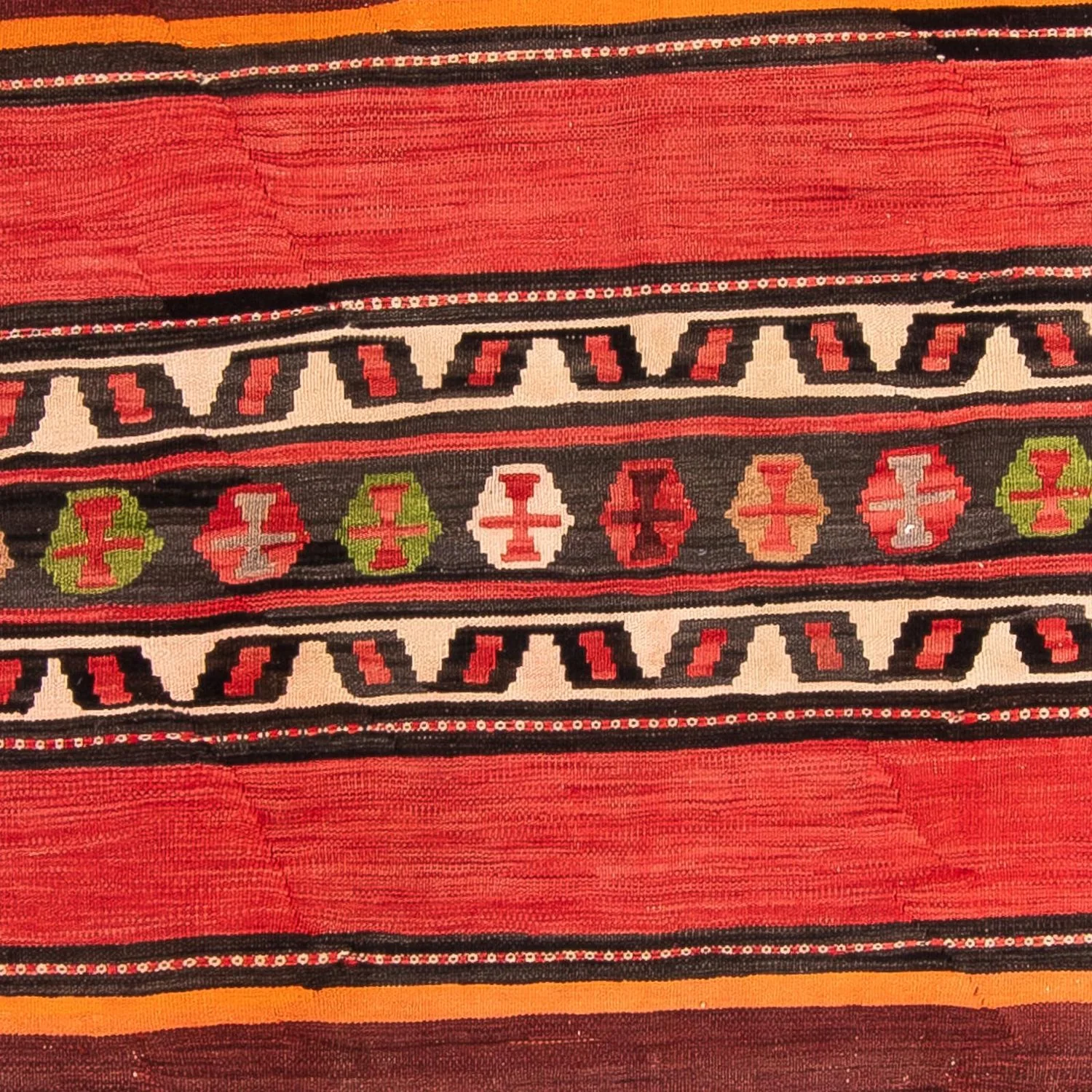 Kelim Teppich - Old 300 x 145 cm - mehrfarbig - Image 2