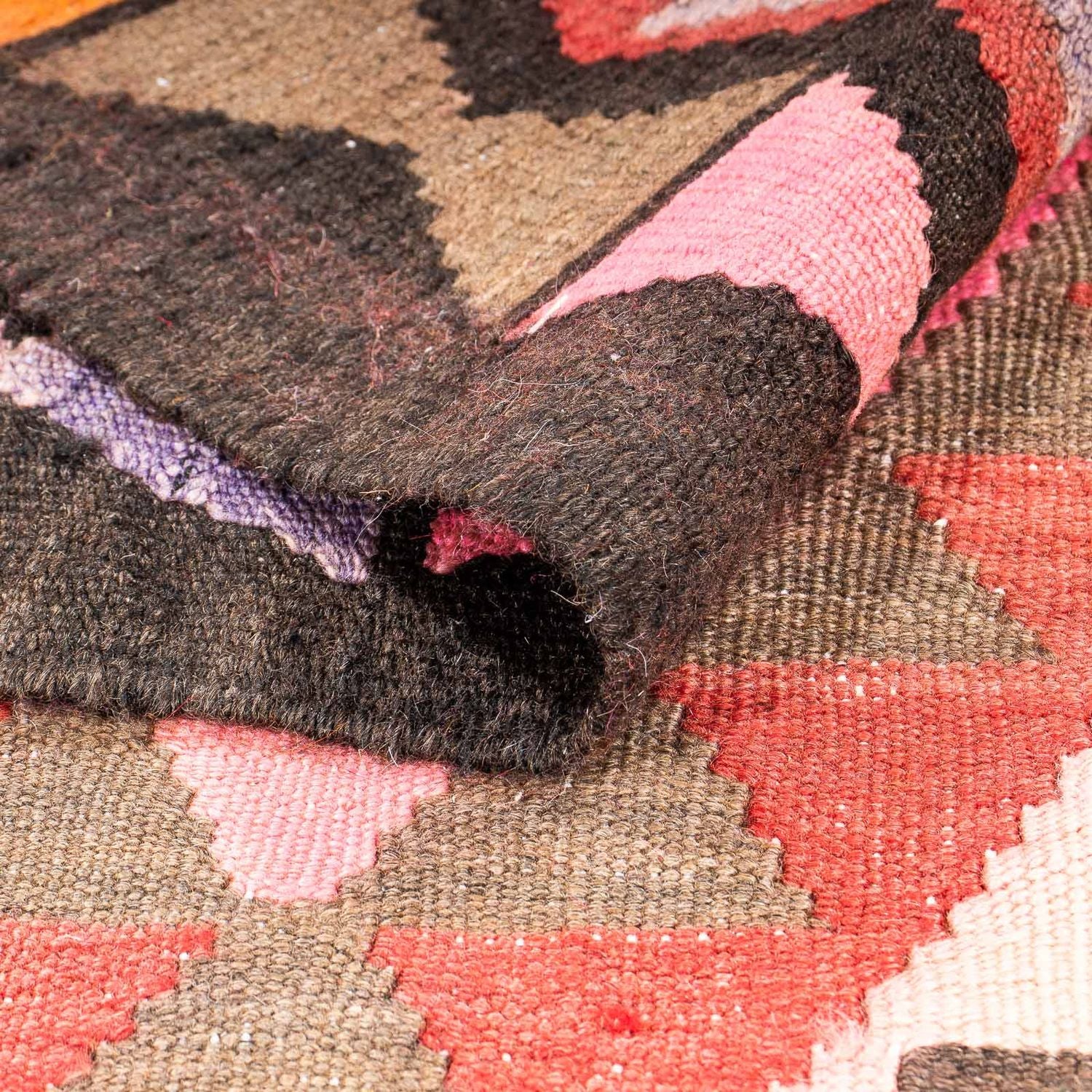 Kelim Teppich - Old 300 x 180 cm - mehrfarbig - Image 4
