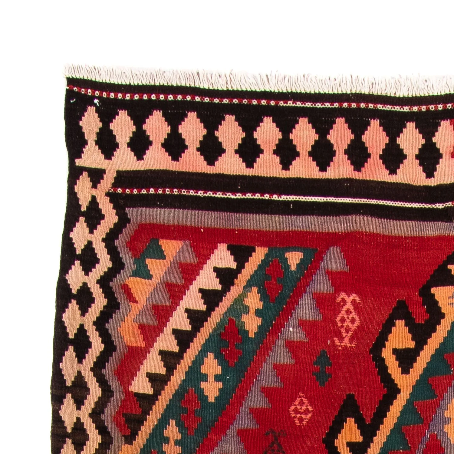 Kelim Teppich - Old 307 x 188 cm - mehrfarbig - Image 3