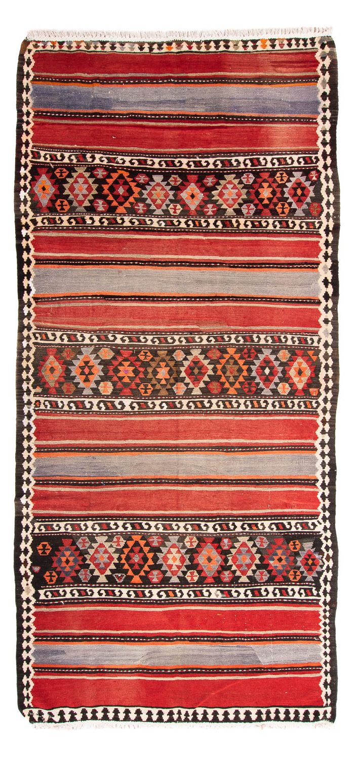 Kelim Teppich - Old 310 x 140 cm - mehrfarbig