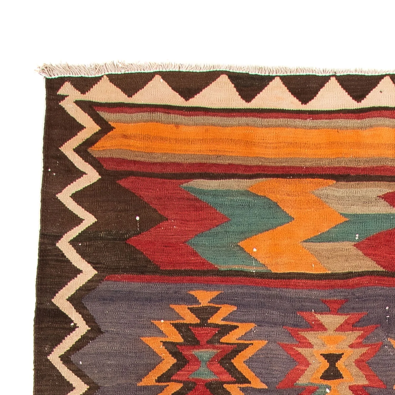 Kelim Teppich - Old 310 x 160 cm - mehrfarbig - Image 3