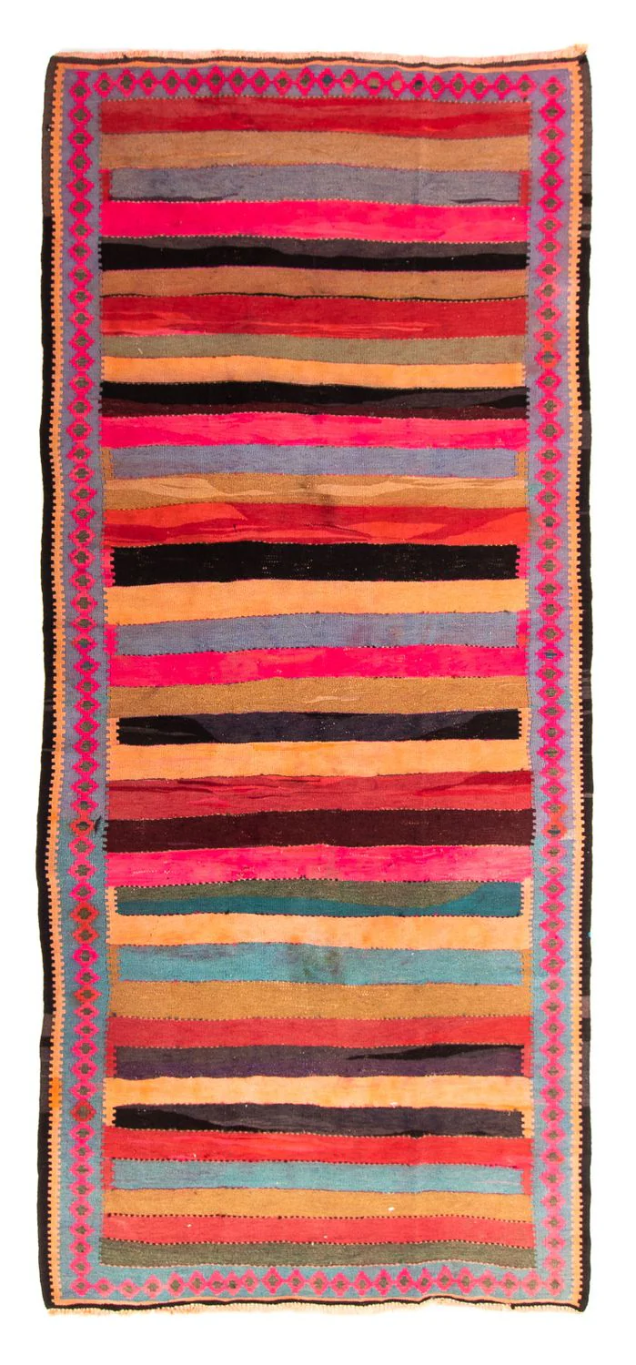 Kelim Teppich - Old 340 x 140 cm - mehrfarbig
