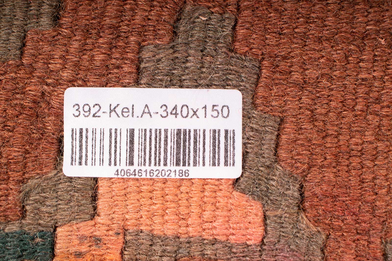Kelim Teppich - Old 340 x 150 cm - mehrfarbig - Image 7