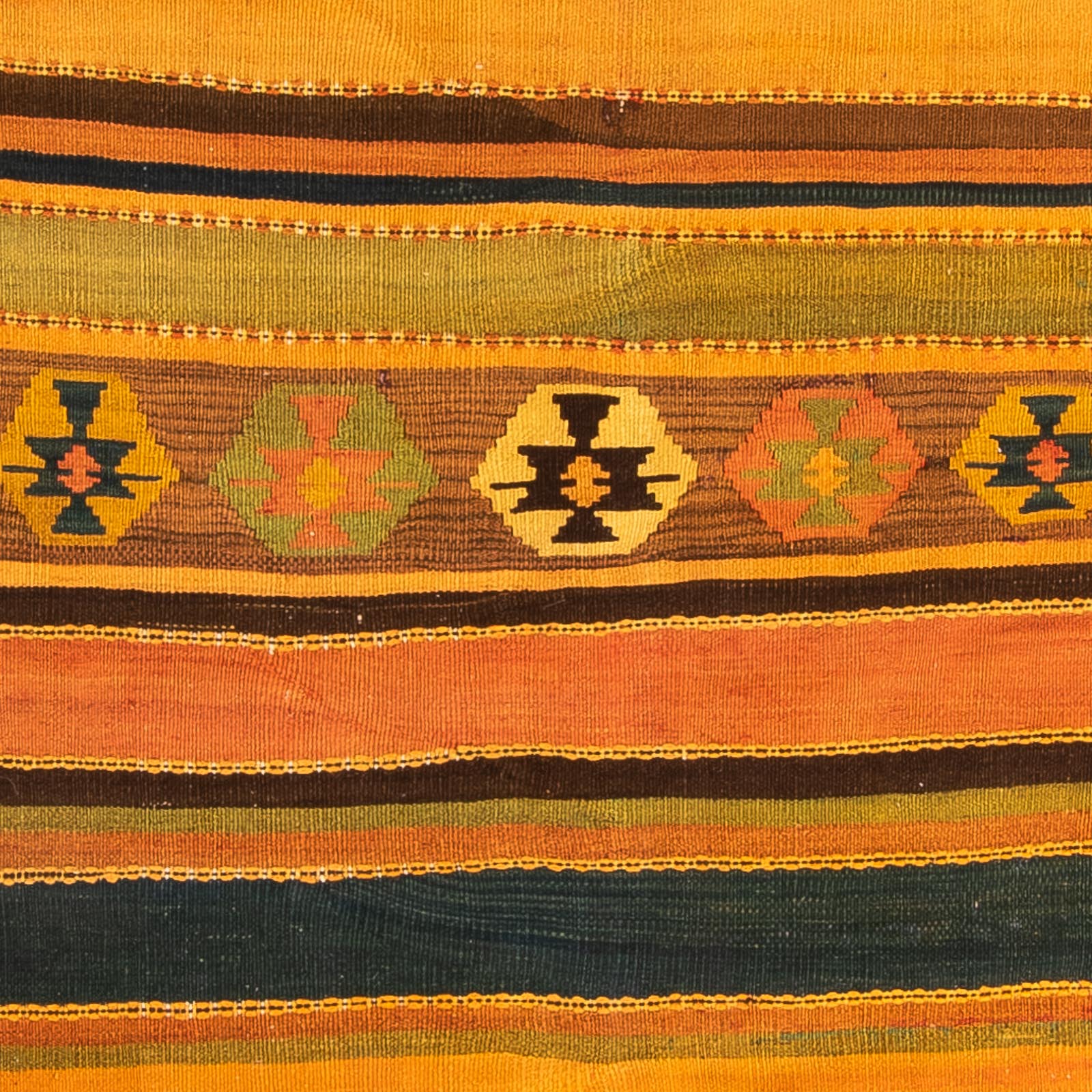 Kelim Teppich - Old 355 x 160 cm - mehrfarbig - Image 2
