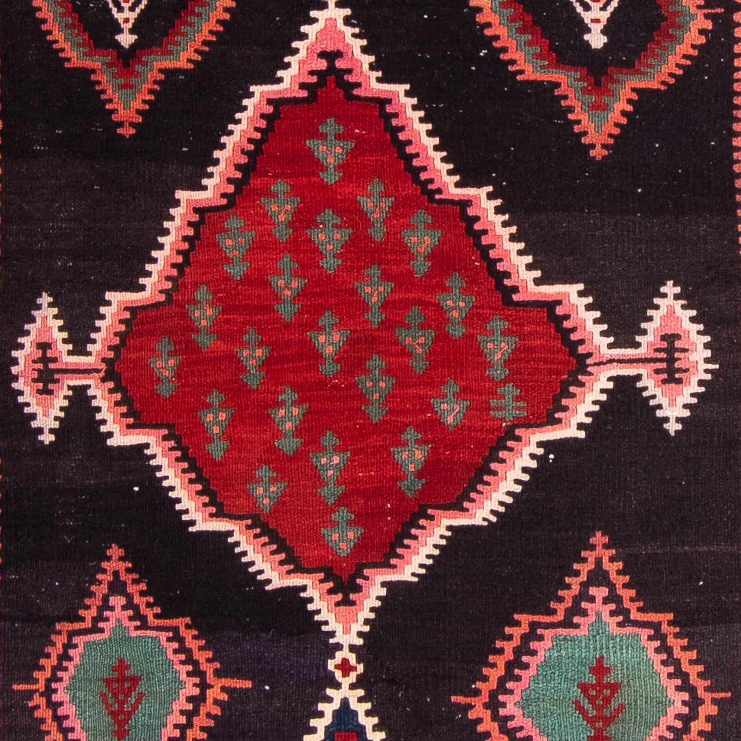 Kelim Teppich - Old 370 x 100 cm - mehrfarbig - Image 2