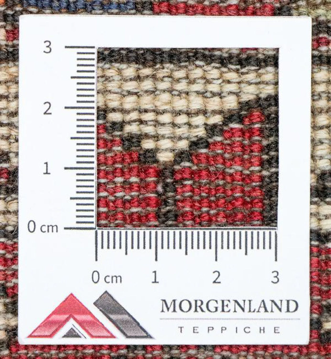Kelim Afghan Teppich 370x82cm - Image 6
