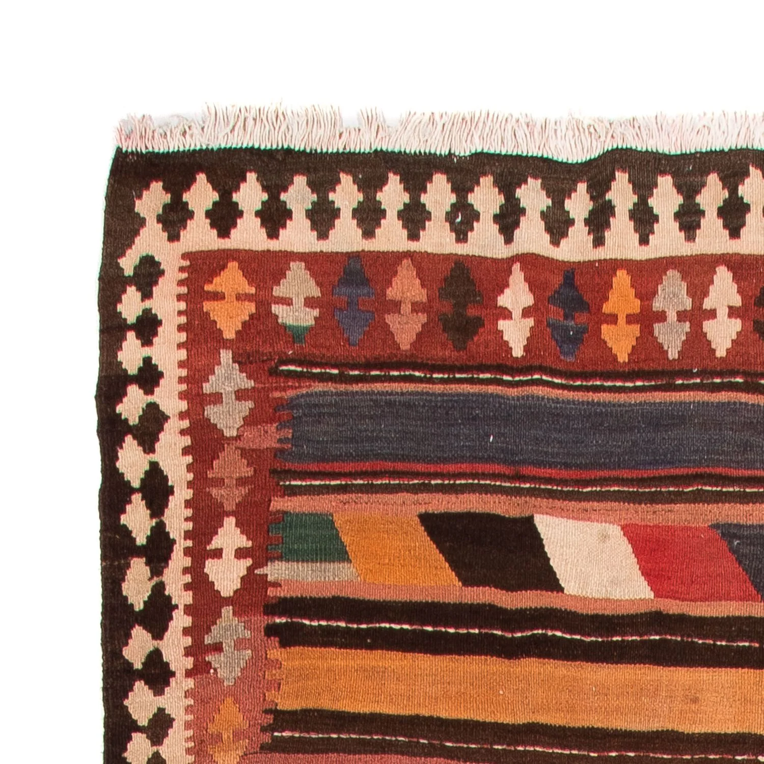 Kelim Teppich - Old 390 x 170 cm - mehrfarbig - Image 3