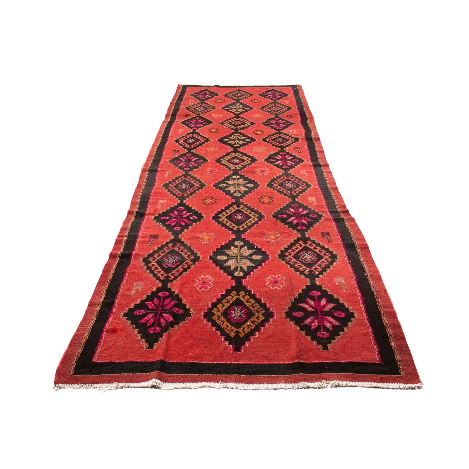 Kelim Teppich - Old 400 x 140 cm - mehrfarbig - Image 5