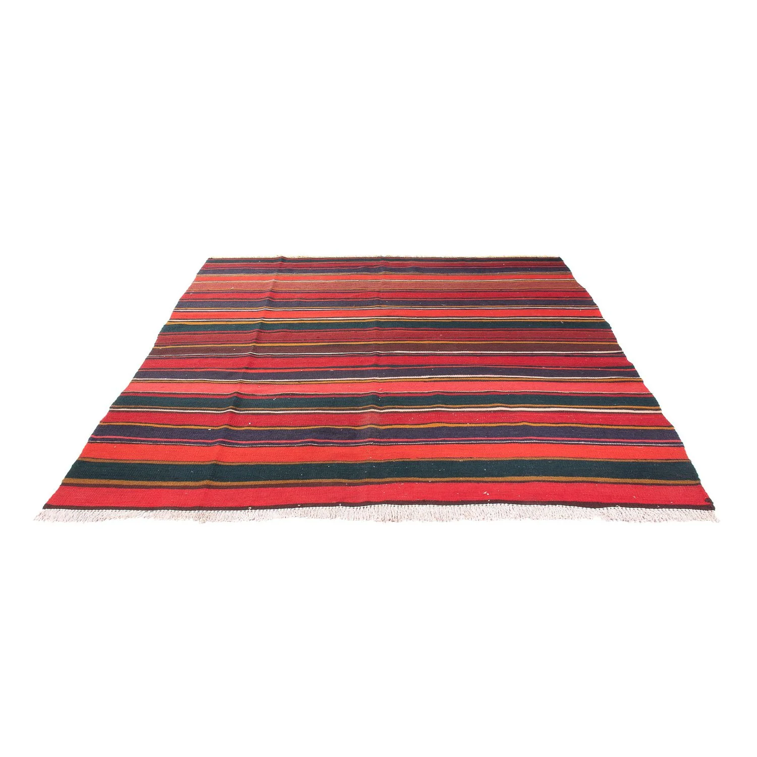 Kelim Teppich - Old quadratisch  - 215 x 190 cm - mehrfarbig - Image 5