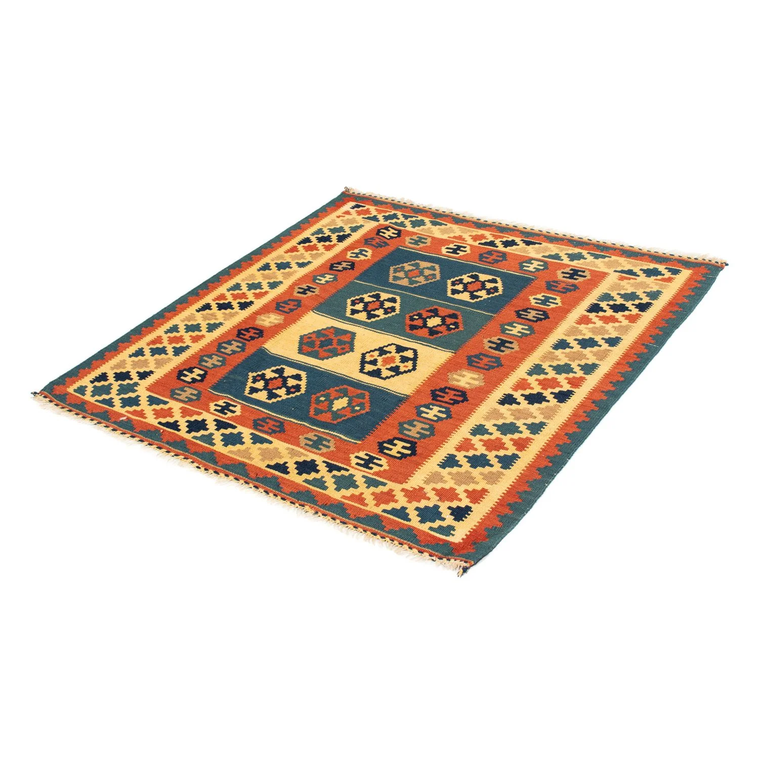 Kelim Fars Teppich 100x100cm - Image 5