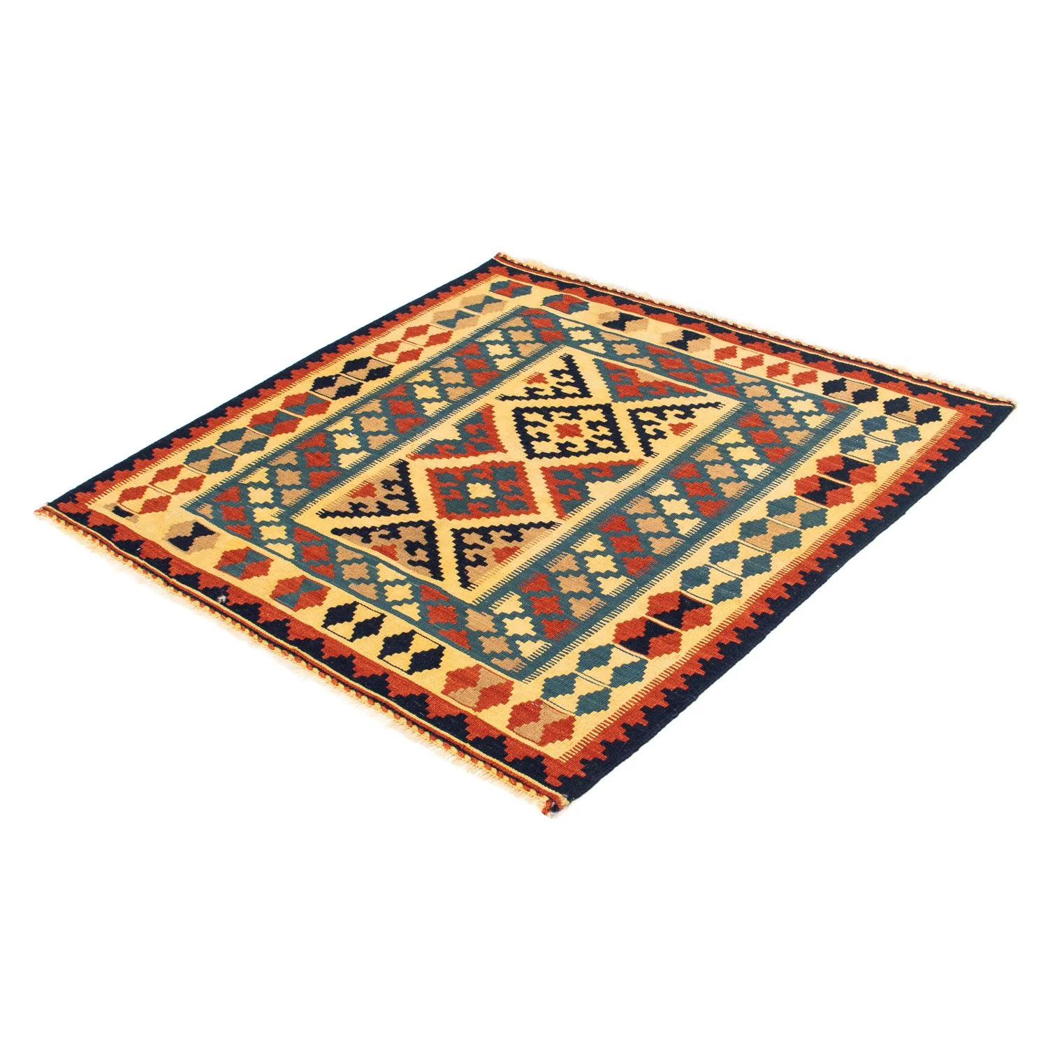 Kelim Fars Teppich 100x100cm - Image 5
