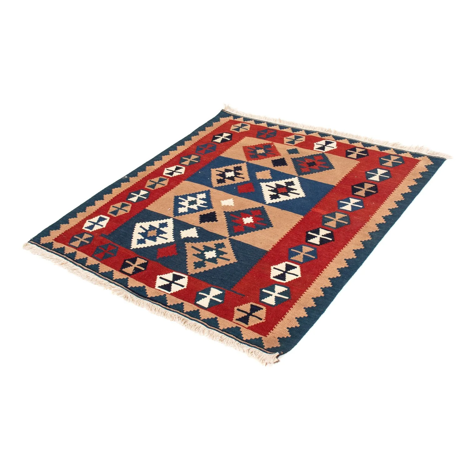 Kelim Teppich - Oriental 100 x 97 cm - mehrfarbig - Image 5