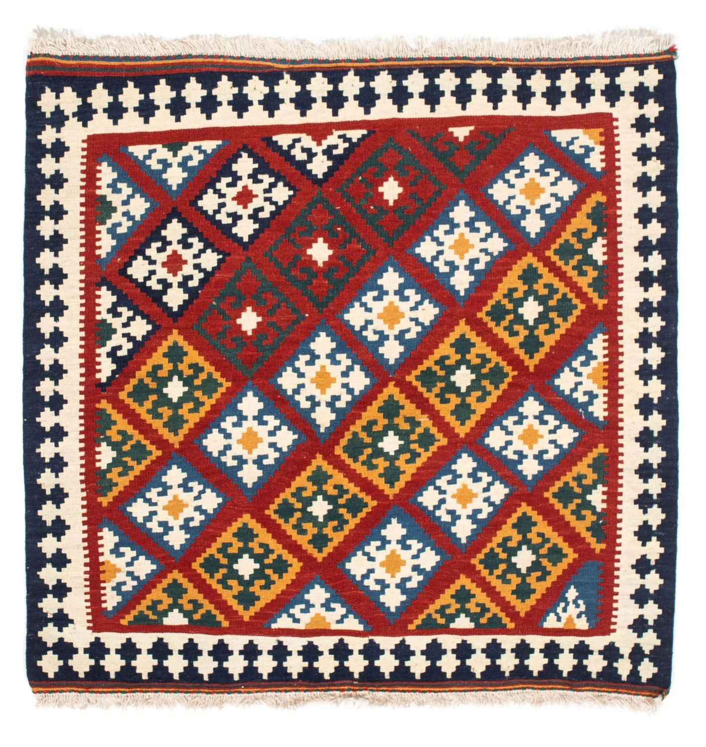 Kelim Fars Teppich 100x97cm