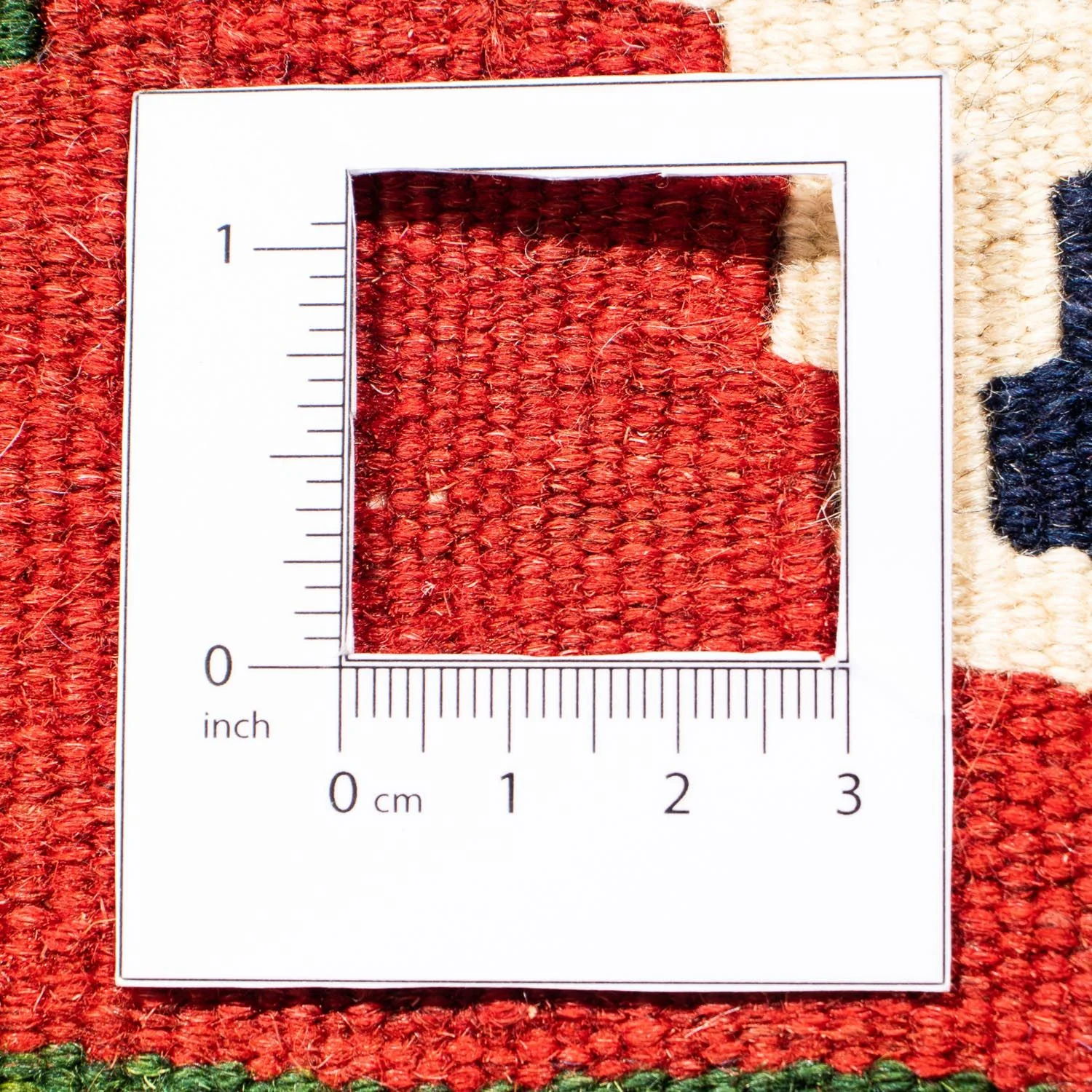 Kelim Fars Teppich 100x98cm - Image 6