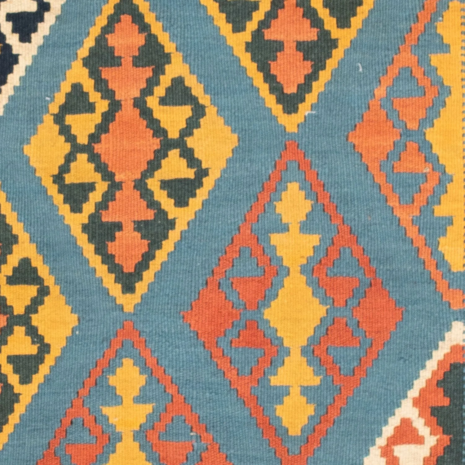 Kelim Teppich - Oriental 102 x 101 cm - orange - Image 2