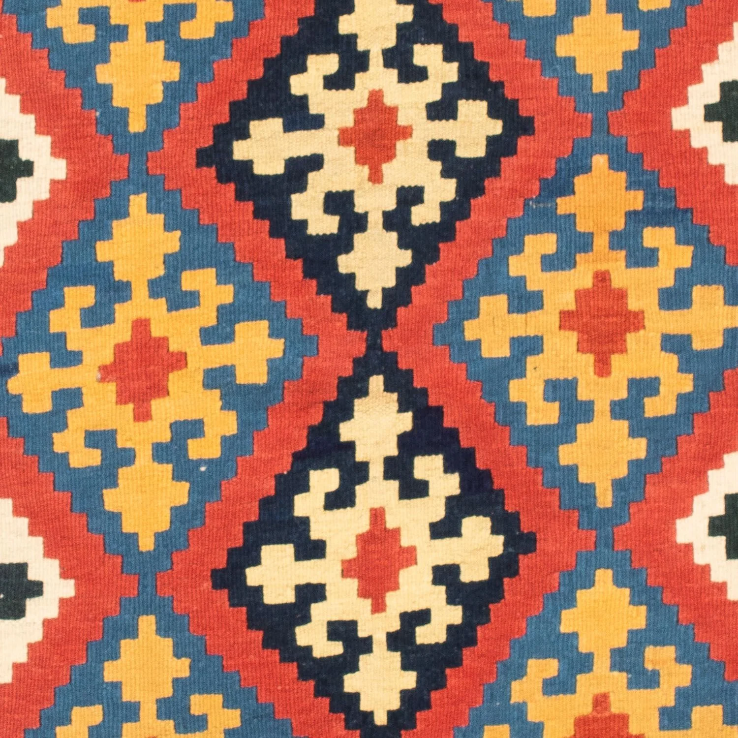 Kelim Teppich - Oriental 102 x 101 cm - rot - Image 2