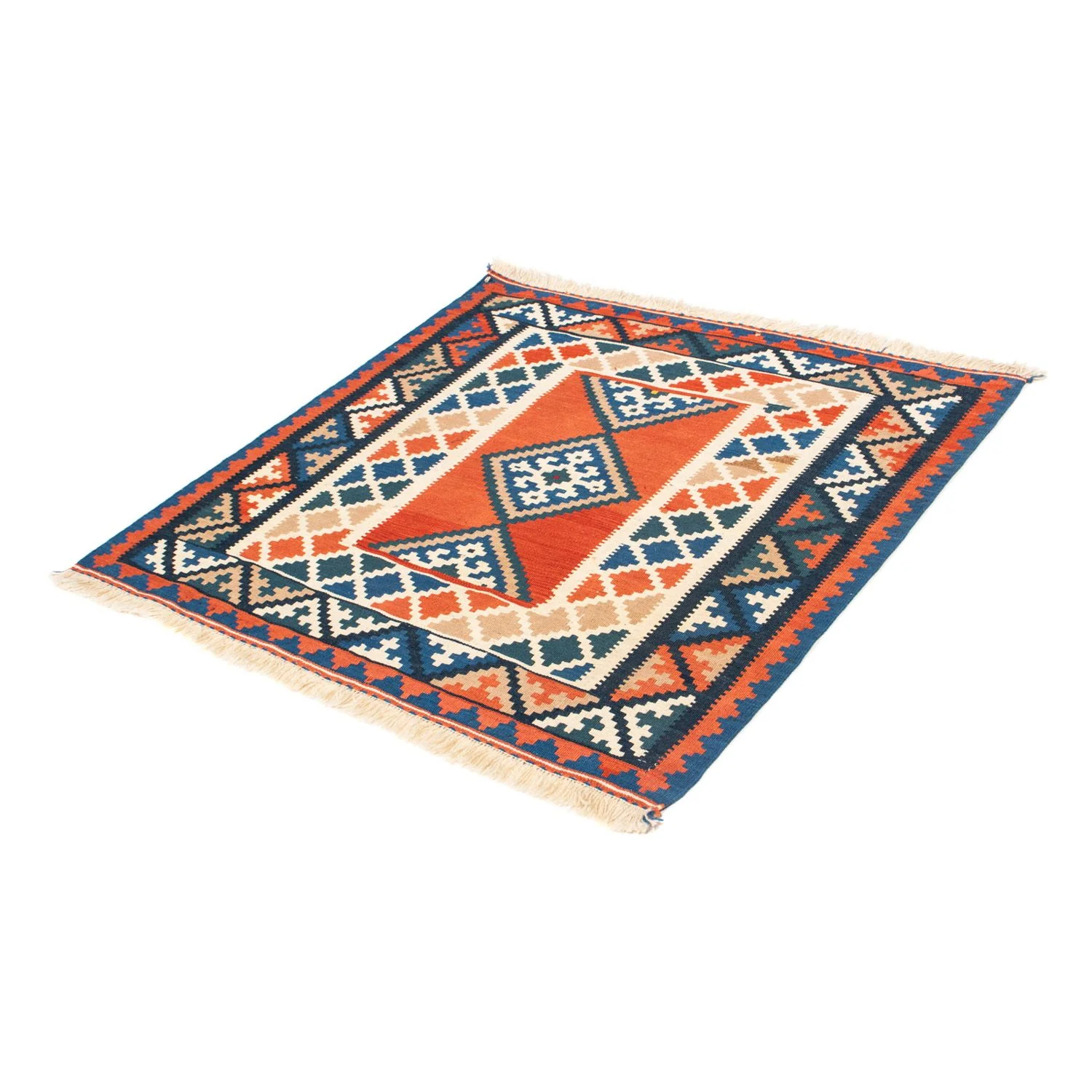 Kelim Teppich - Oriental 102 x 102 cm - rost - Image 5