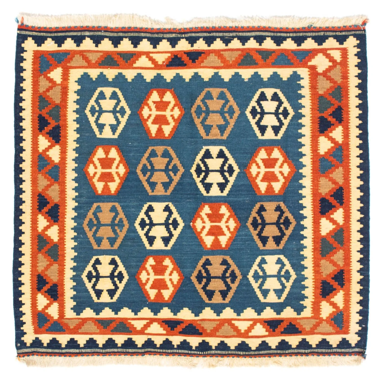 Kelim Fars Teppich 102x95cm