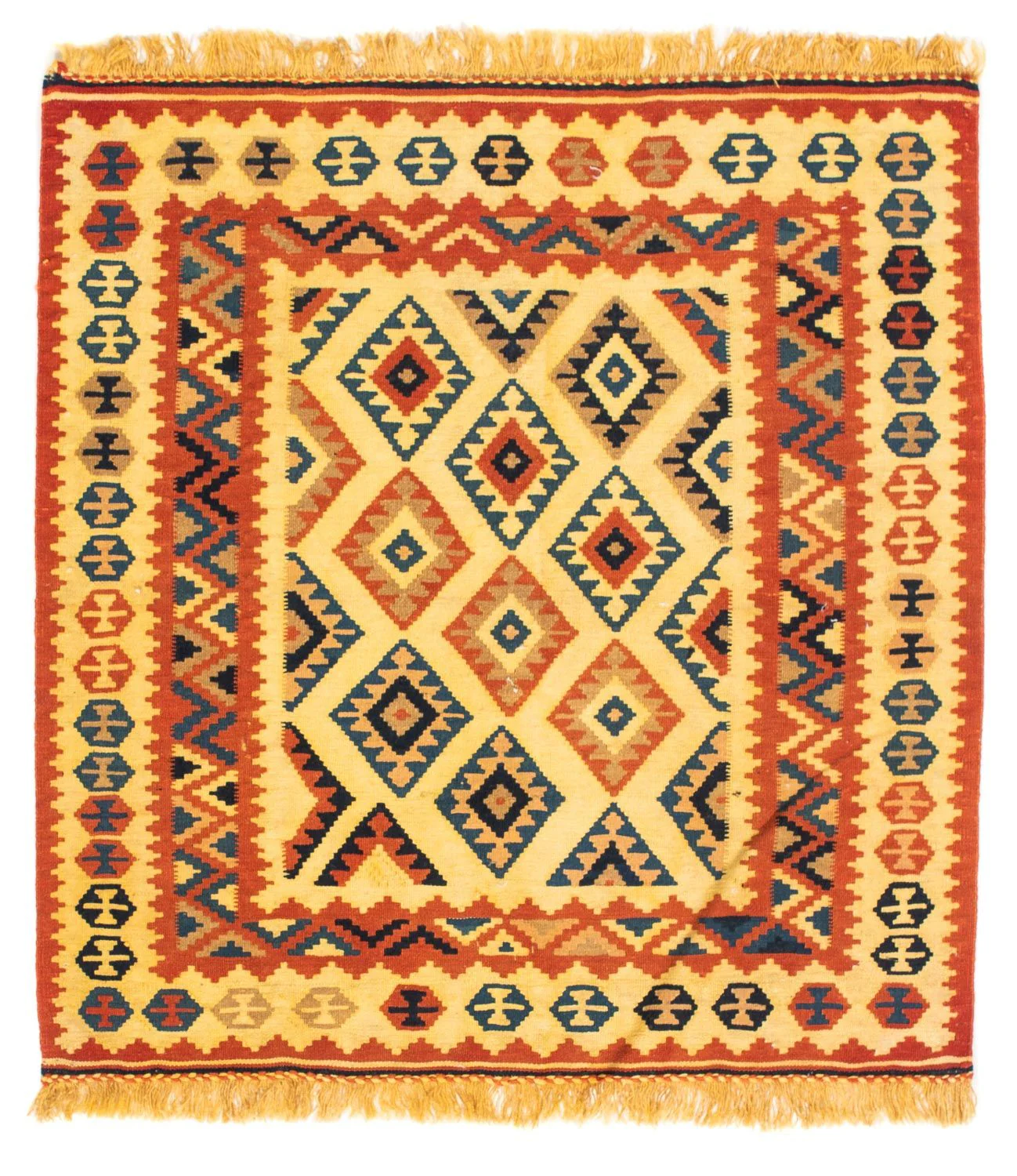 Kelim Fars Teppich 103x100cm