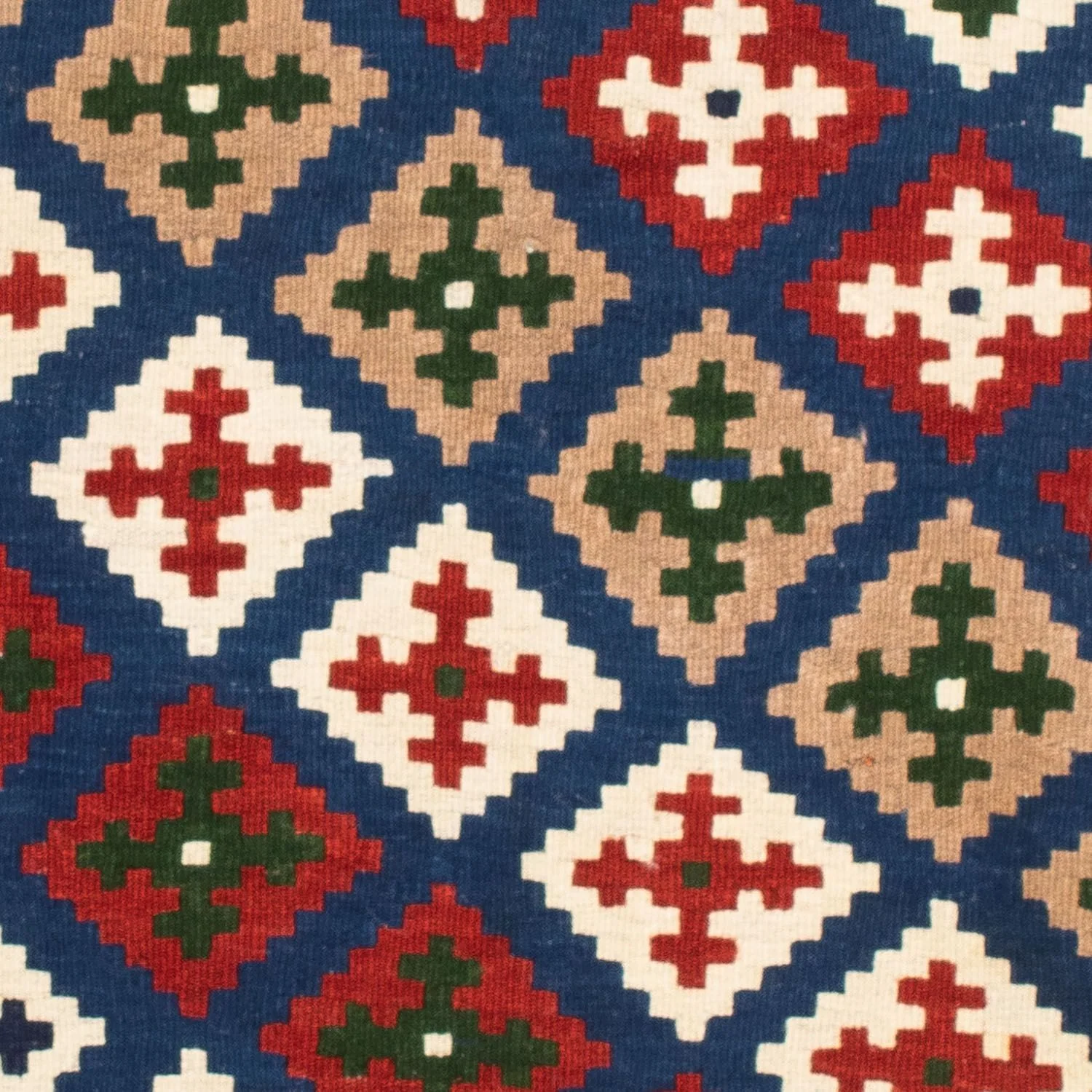 Kelim Teppich - Oriental 103 x 100 cm - dunkelblau - Image 2