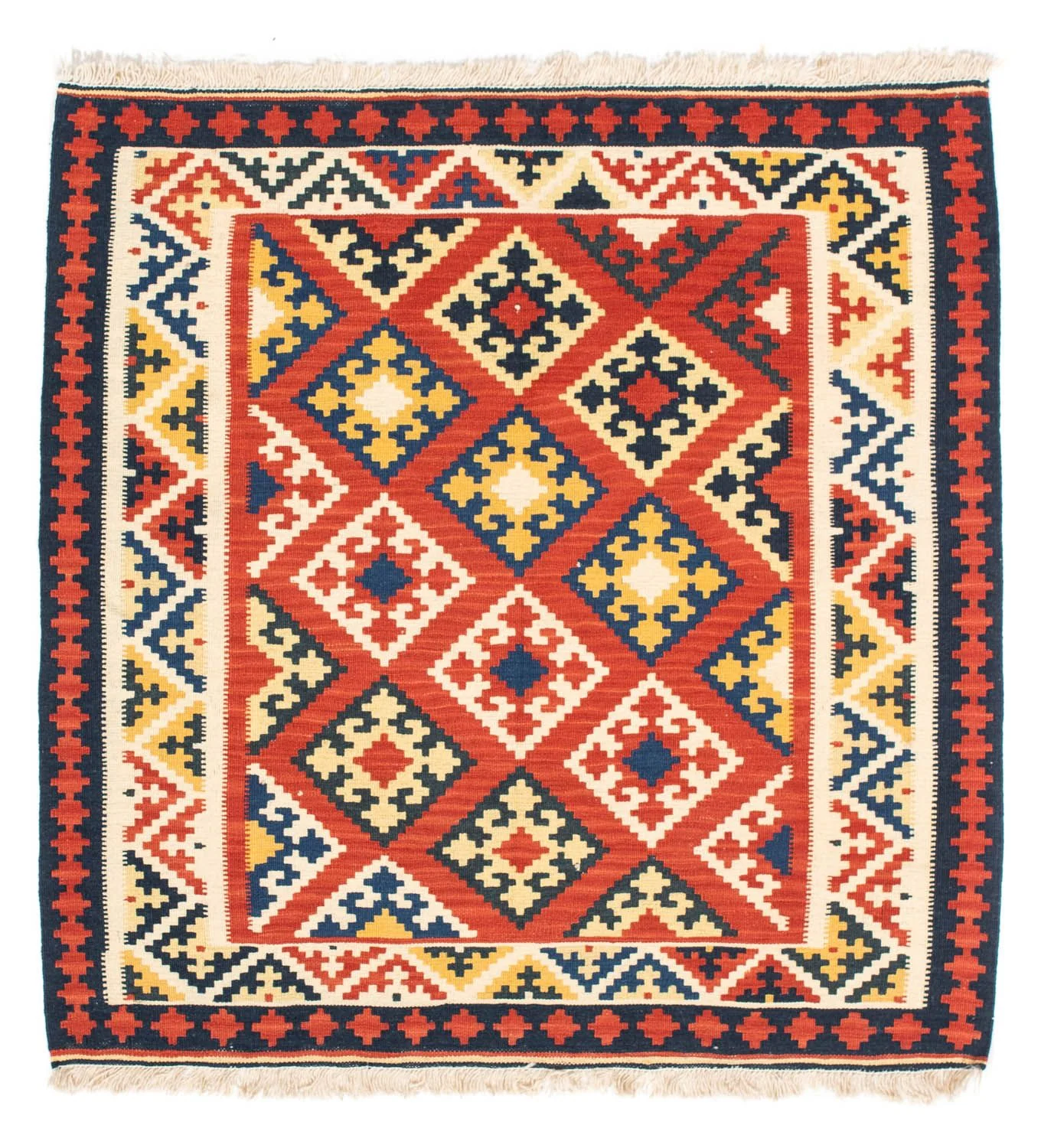 Kelim Fars Teppich 103x102cm