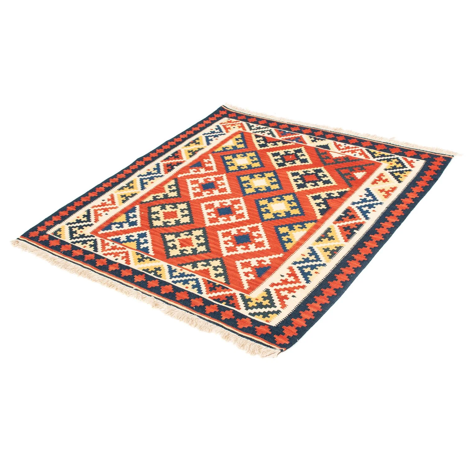 Kelim Fars Teppich 103x102cm - Image 5