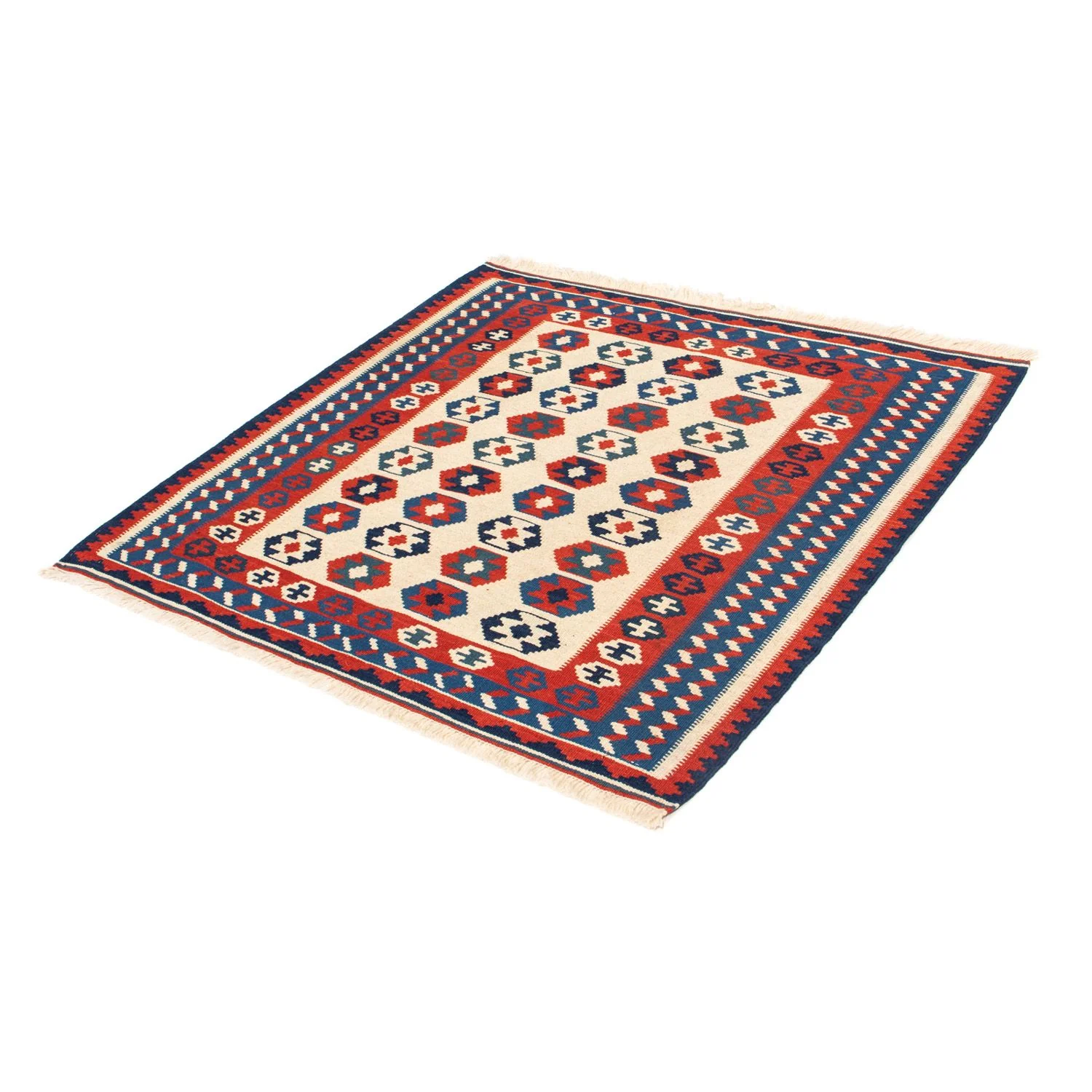 Kelim Teppich - Oriental 103 x 103 cm - beige - Image 5