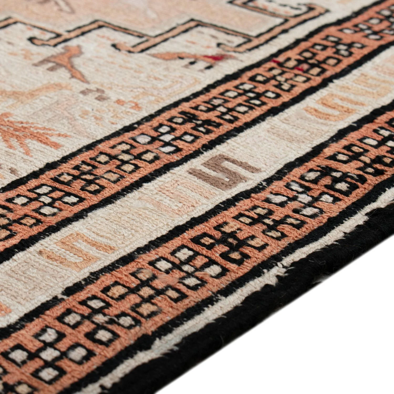 Kelim Seide Teppich 103x62cm - Image 3