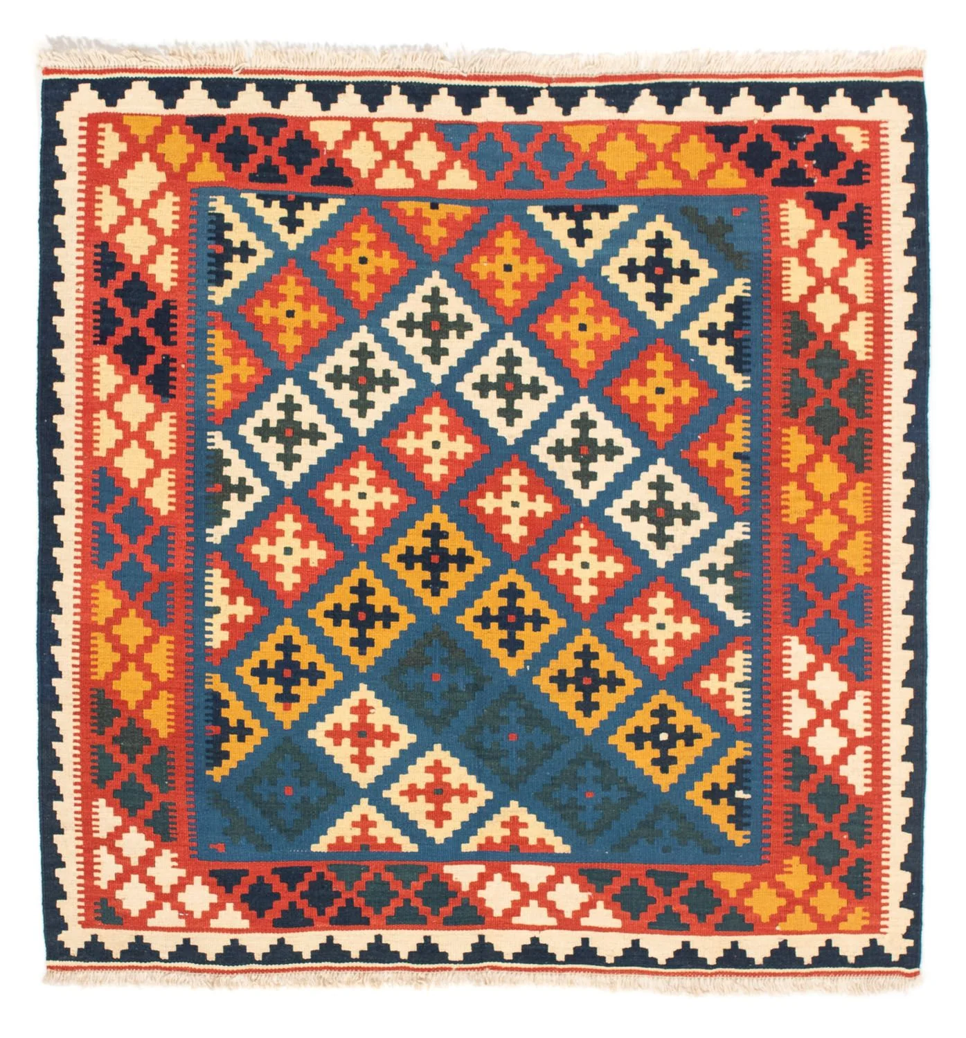 Kelim Fars Teppich 104x100cm