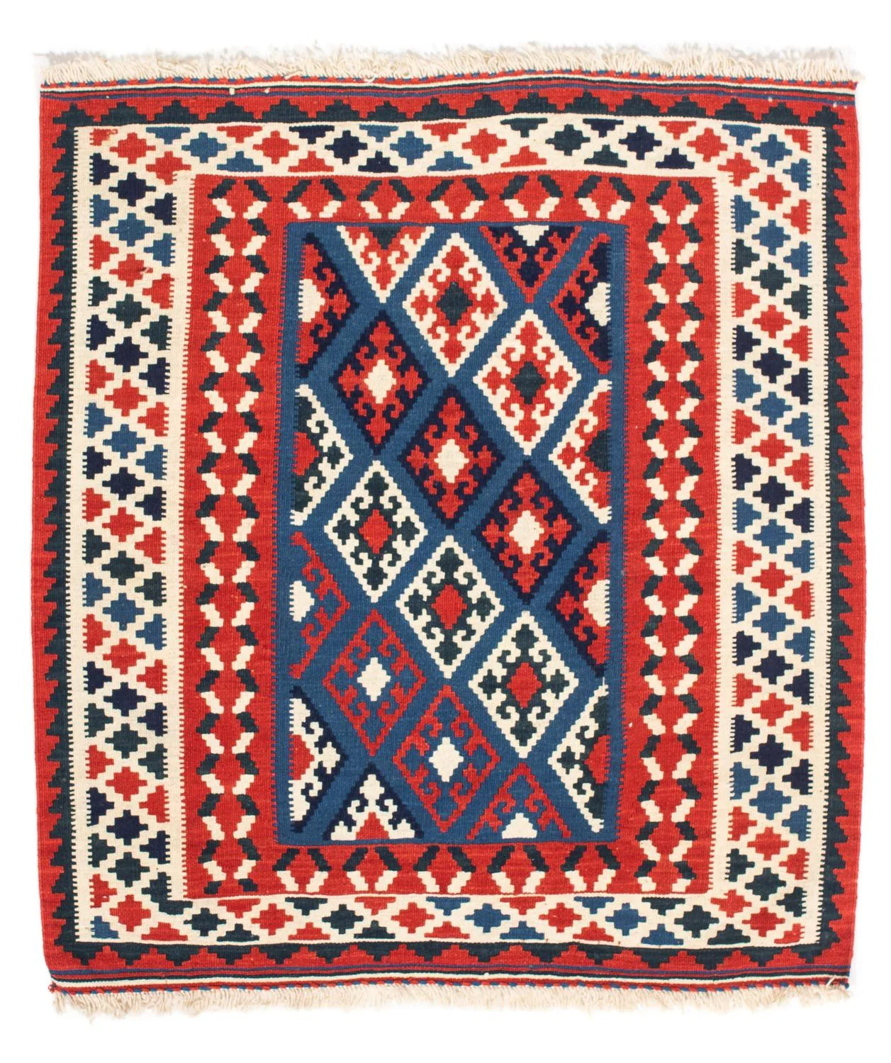 Kelim Fars Teppich 104x100cm