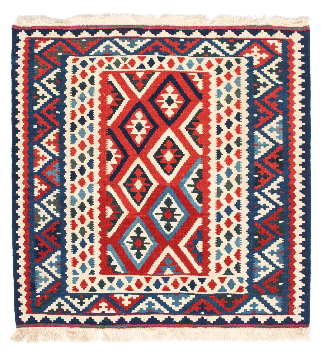 Kelim Fars Teppich 104x102cm