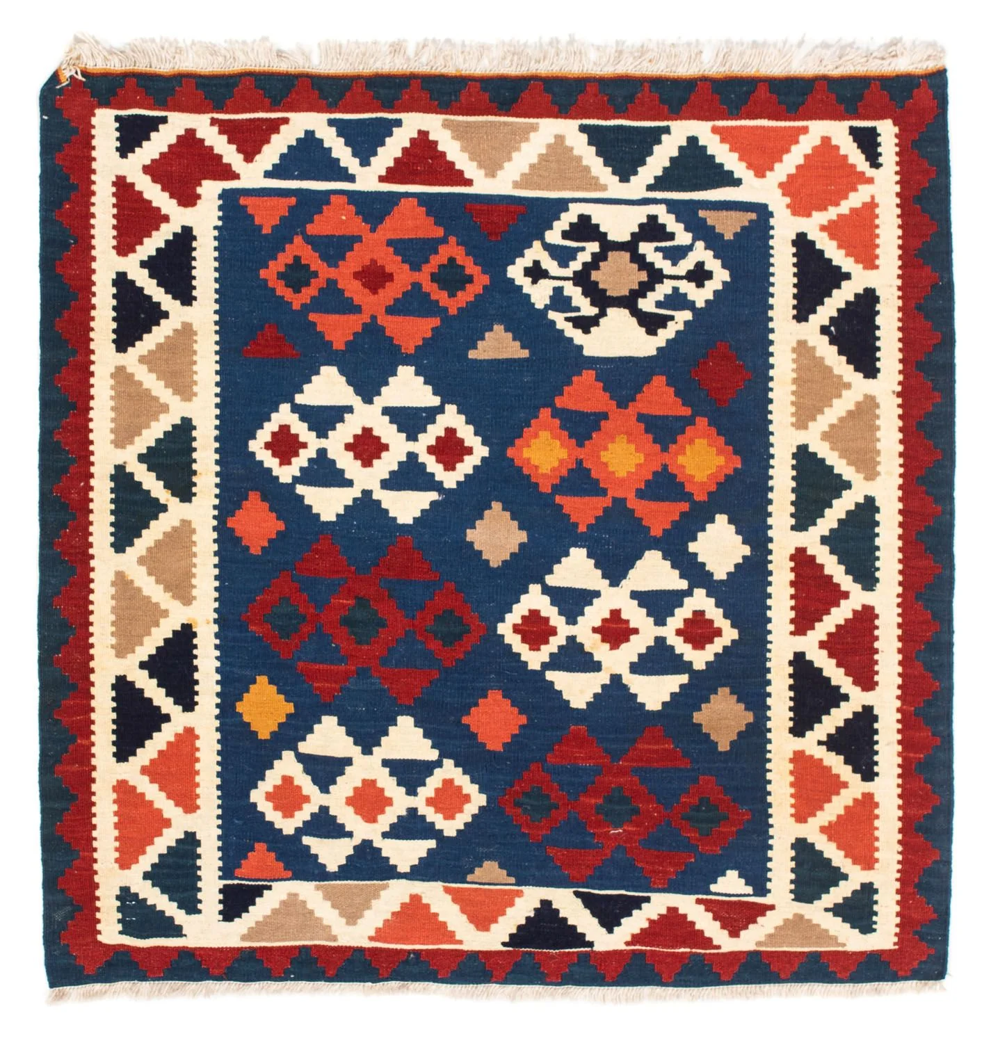 Kelim Fars Teppich 104x102cm