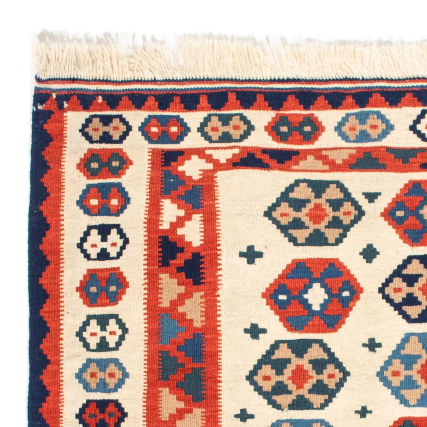 Kelim Teppich - Oriental 104 x 102 cm - beige - Image 3