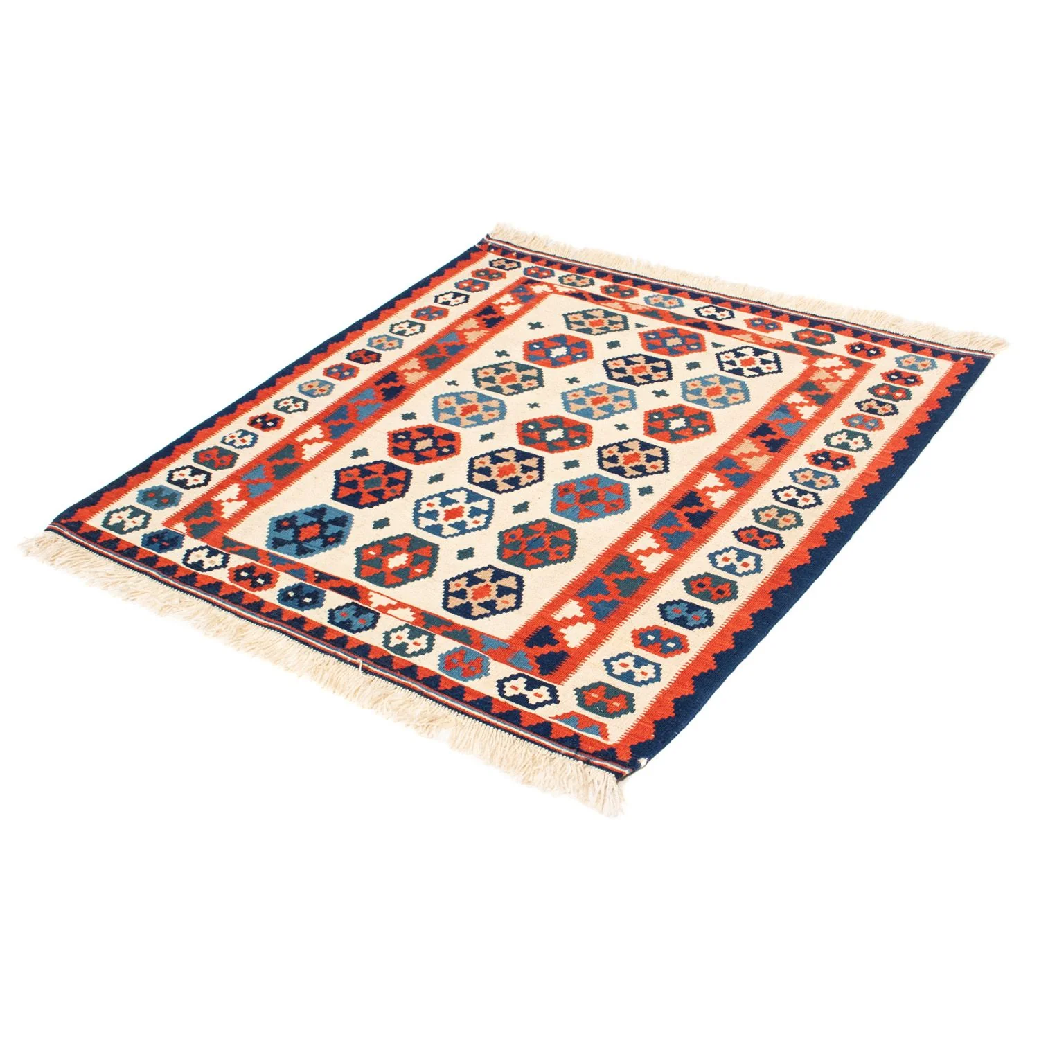 Kelim Teppich - Oriental 104 x 102 cm - beige - Image 5