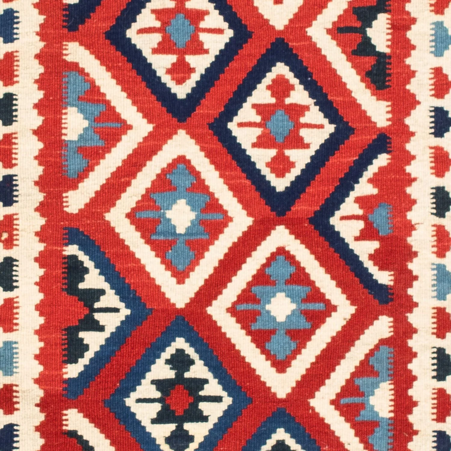 Kelim Teppich - Oriental 104 x 103 cm - beige - Image 2