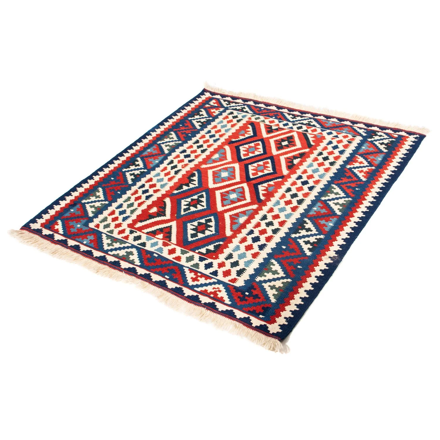 Kelim Teppich - Oriental 104 x 103 cm - beige - Image 4