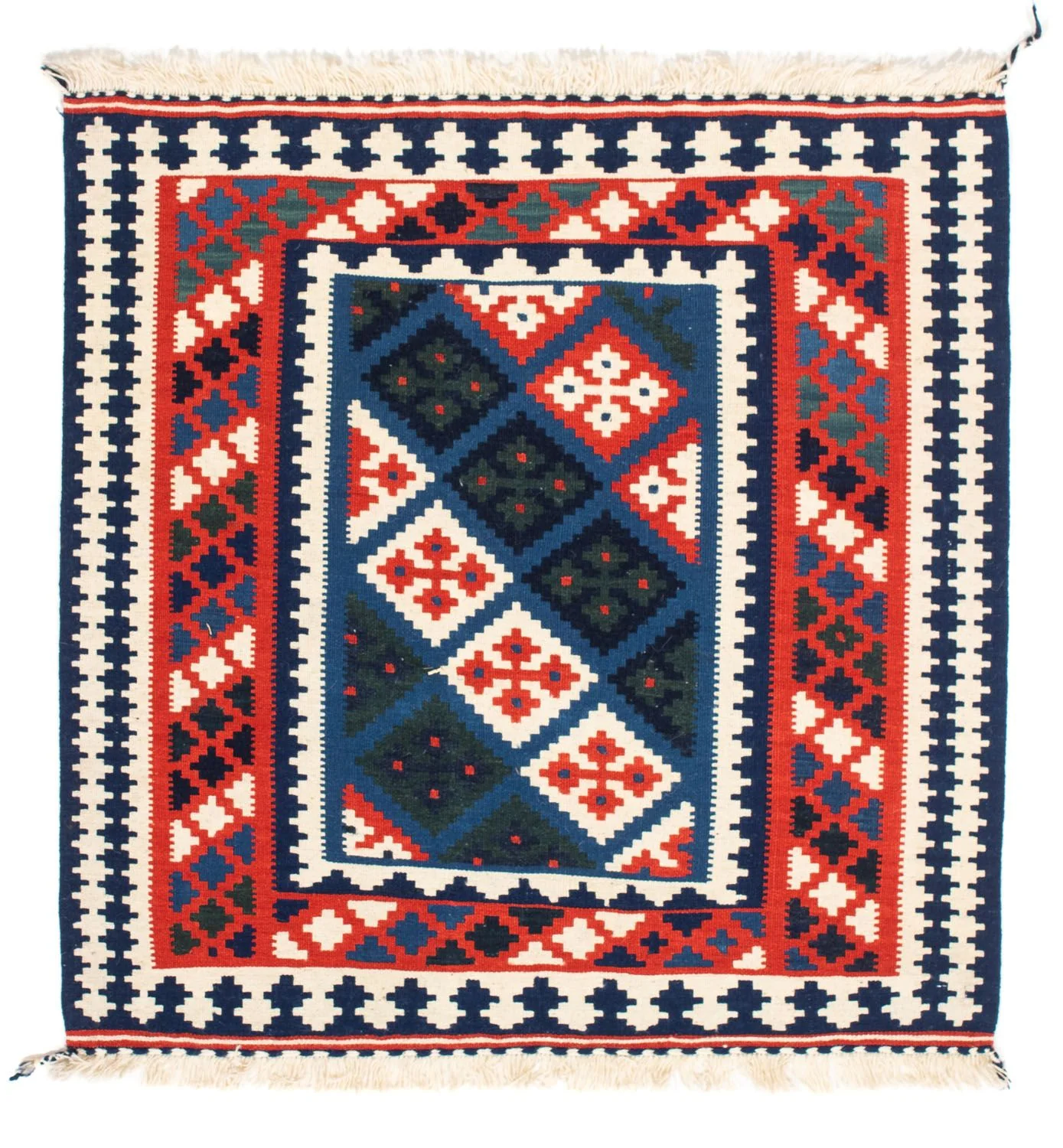Kelim Fars Teppich 104x103cm