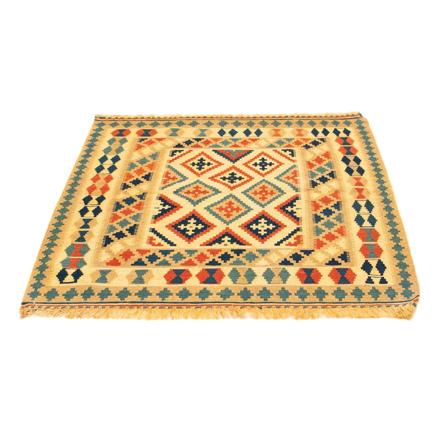 Kelim Teppich - Oriental 105 x 103 cm - mehrfarbig - Image 5