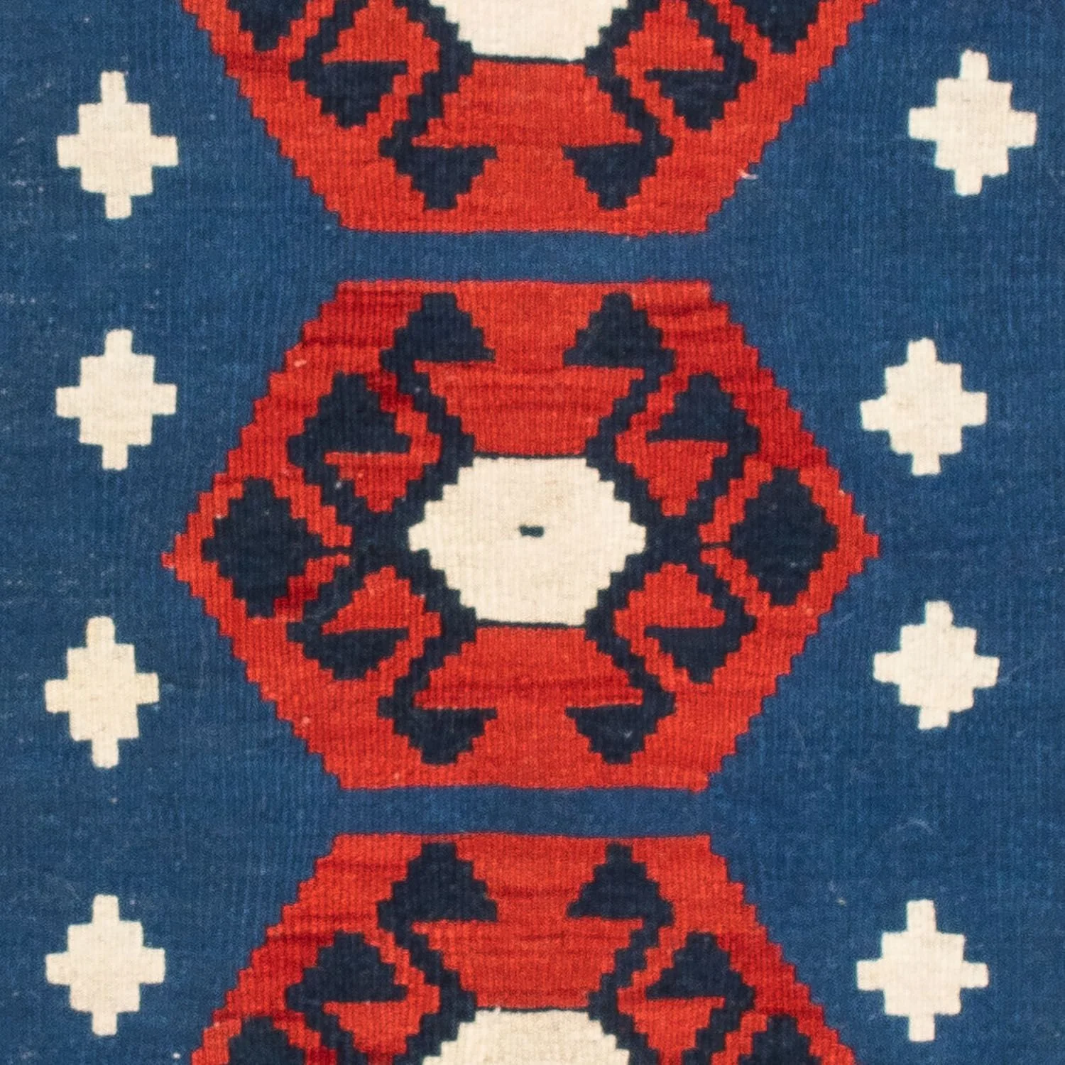 Kelim Teppich - Oriental 105 x 104 cm - dunkelblau - Image 3